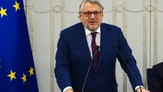 Senator KO Tomasz Lenz. Fot. PAP/Albert Zawada