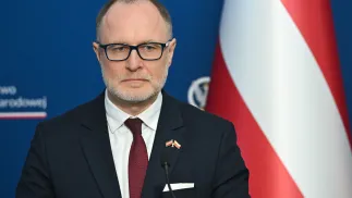 Andris Spruds. Fot. PAP/Radek Pietruszka