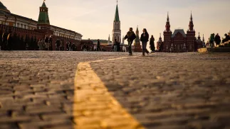 Plac Czerwony w Moskwie, fot. PAP/EPA/SERGEI ILNITSKY