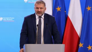 Minister sprawiedliwości Waldemar Żurek, fot. PAP/Albert Zawada