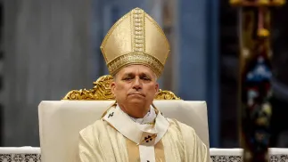 Papież Leon XIV. Fot. PAP/EPA/GIUSEPPE LAMI 