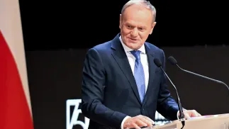 Premier Donald Tusk Fot. PAP/Wojtek Jargiło