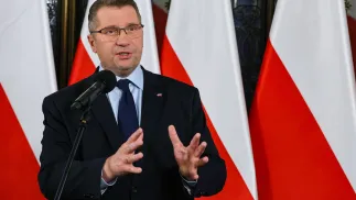 Wiceprezes PiS Przemysław Czarnek. Fot. PAP/Albert Zawada