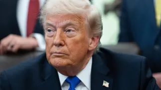 Donald Trump. Fot. PAP/EPA/AARON SCHWARTZ / POOL