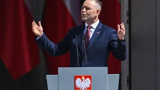 Кароль Навроцький. Fot. PAP/Radek Pietruszka