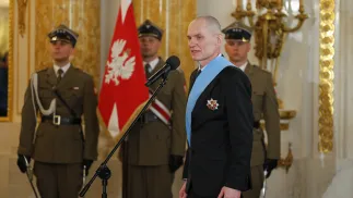 Анджей Почобут награжден орденом Белого Орла. Fot. PAP/Paweł Supernak