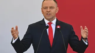 Кароль Навроцький. Fot. PAP/Radek Pietruszka