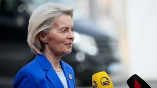 Przewodnicząca Komisji Europejskiej Ursula Von der Leyen. Fot. PAP/Leszek Szymański