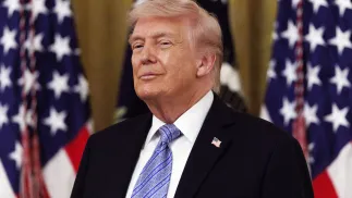 Prezydent USA Donald Trump. Fot. PAP/EPA/WILL OLIVER