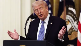 Donald Trump. Fot. EPA/WILL OLIVER