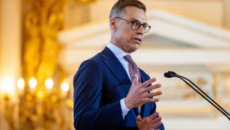 Alexander Stubb, fot. PAP/EPA/MARTIN DIVISEK