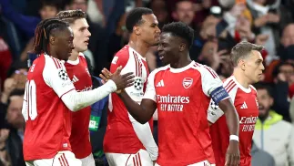 Bukayo Saka. Fot. PAP/EPA/NEIL HALL