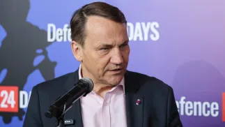 Радослав Сікорський. Fot. PAP/Paweł Supernak