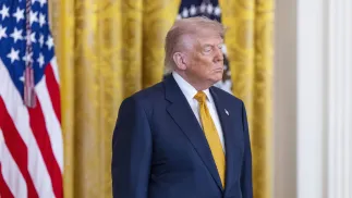 Дональд Трамп. Fot. PAP/EPA/SHAWN THEW