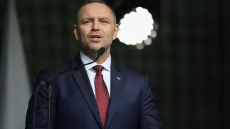 Karol Nawrocki Fot. PAP/Łukasz Gągulski