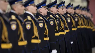 Військовослужбовці Збройних сил Російської Федерації на Параді перемоги в Москві. 9 травня 2026 р. Fot. PAP/EPA/PAVEL BEDNYAKOV / POOL