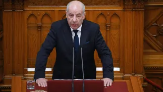 Tamas Sulyok, fot. PAP/EPA/MTI/ROBERT HEGEDUS