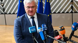 Andrij Sybiha Fot. PAP/Wiktor Dąbkowski
