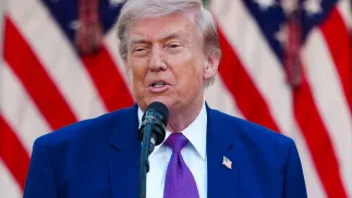 Donald Trump. Fot. PAP/EPA/AARON SCHWARTZ