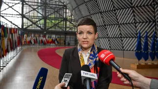 Міністерка культури Польщі Марта Цєнковська. Fot. PAP/Wiktor Dąbkowski