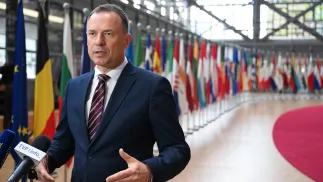 Minister Borys: Polska stanowczo protestuje przeciwko próbom rozszczelnienia obecnego systemu. Fot. PAP/	Wiktor Dąbkowski
