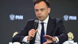 Minister finansów i gospodarki Andrzej Domański. Fot. PAP/Radek Pietruszka