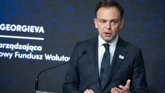 Andrzej Domański. Fot. PAP/Jakub Kaczmarczyk