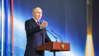 Prezydent Rosji Władimir Putin. Fot. PAP/EPA/VYACHESLAV PROKOFYEV/SPUTNIK/KREMLIN POOL