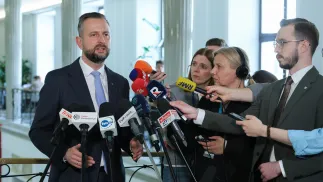 Министр обороны Польши Владислав Косиняк-Камыш. Fot. PAP/Paweł Supernak