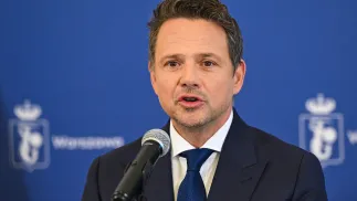 Prezydent Warszawy Rafał Trzaskowski. Fot. PAP/		Radek Pietruszka