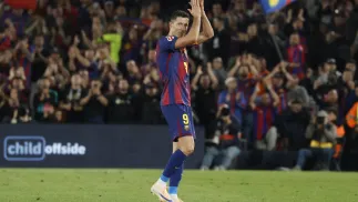 Robert Lewandowski. Fot. PAP/EPA/MARTA PEREZ
