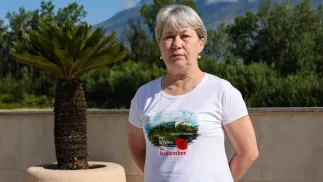 Bożena Babiuch. Fot. PAP/Albert Zawada