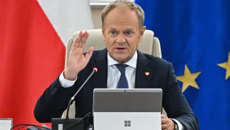 Premier Donald Tusk. Fot. PAP/Radek Pietruszka
