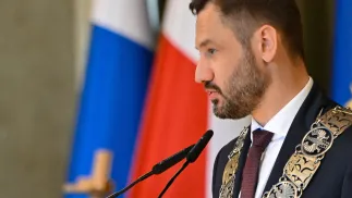 Prezydent Krakowa Aleksander Miszalski, fot. PAP/Art Service