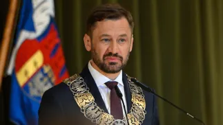 Prezydent Krakowa Aleksander Miszalski Fot. PAP/Art Service