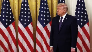 Donald Trump, fot. PAP/EPA/WILL OLIVER