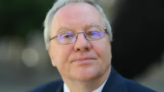 Rektor Uniwersytetu Wrocławskiego prof. dr hab. Robert Olkiewicz Fot. PAP/Marcin Obara