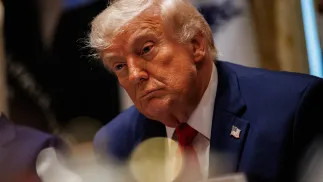 Donald Trump Fot. PAP/EPA/SAMUEL CORUM 