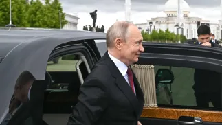 Prezydent Rosji Władimir Putin. Fot. PAP/EPA/	SERGEY BOBYLEV / SPUTNIK / KREMLIN POOL