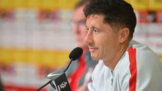 Piłkarz reprezentacji Polski Robert Lewandowski. Fot. PAP/Maciej Kulczyński