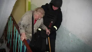 "Не игнорируйте сигналы воздушной тревоги!" - написали ВВС Украины в Telegram. Fot. X/DSNS.GOV.UA (фотоиллюстрация)
