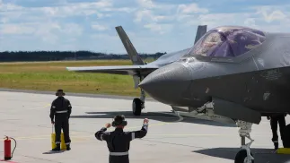 Samoloty F-35. Fot. PAP/Marian Zubrzycki