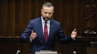 Wicepremier, szef MON Władysław Kosiniak-Kamysz. Fot. PAP/	PAP/Paweł Supernak