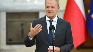 Donald Tusk Fot. PAP/Radek Pietruszka