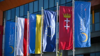 Fesenko: nieobecność Zełenskiego nie oznacza obniżenia rangi ukraińskiej reprezentacji. Fot. PAP/Andrzej Jackowski