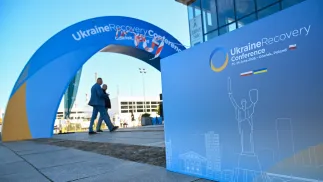 Kowal: do udziału w Ukraine Recovery Conference 2026 zgłaszają się nie tylko delegacje państw, ale również delegacje organizacji międzynarodowych i banków. Fot. PAP/Andrzej Jackowski