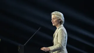 Ursula Von der Leyen Fot. PAP/Adam Warżawa