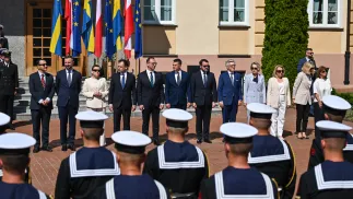 Polsko-szwedzkie konsultacje międzyrządowe Fot. PAP/Marcin Gadomski