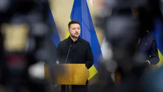 Президент Украины Владимир Зеленский. Fot. president.gov.ua