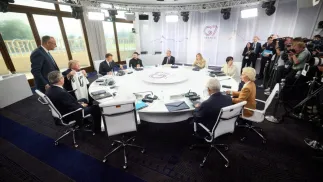 Во Франции состоялась встреча в формате G7-Украина. Fot. https://www.president.gov.ua/